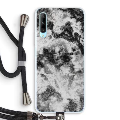 Onweer: Huawei P Smart Pro Transparant Hoesje met koord