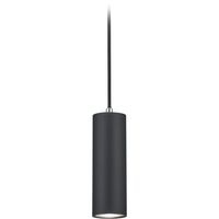 LED Railverlichting - Hanglamp - Trion Dual Monla - 2 Fase - GU10 Fitting - Rond - Mat Zwart - Aluminium