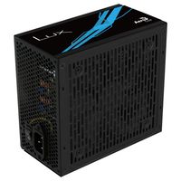 Aerocool LUX 650W power supply unit 20+4 pin ATX ATX Zwart - thumbnail