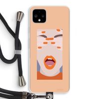 Surprise: Pixel 4 XL Transparant Hoesje met koord