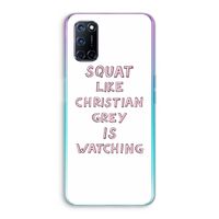 Christian Grey: Oppo A92 Transparant Hoesje