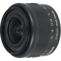 Canon EF-M 15-45mm F/3.5-6.3 IS STM occasion