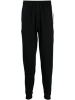 BOSS logo-print track pants - Noir