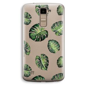 Tropische bladeren: LG K10 (2016) Transparant Hoesje