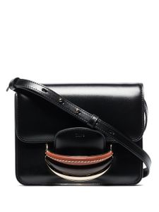 Chloé sac porté épaule Kattie - Noir