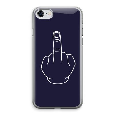 F**k U: iPhone 8 Transparant Hoesje