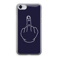 F**k U: iPhone 8 Transparant Hoesje