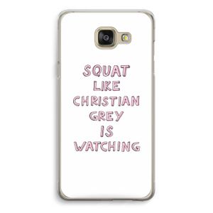 Christian Grey: Samsung Galaxy A5 (2016) Transparant Hoesje