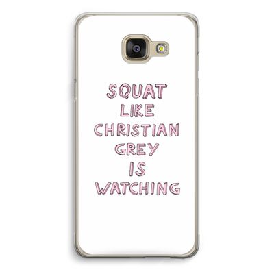 Christian Grey: Samsung Galaxy A5 (2016) Transparant Hoesje