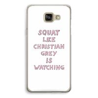 Christian Grey: Samsung Galaxy A5 (2016) Transparant Hoesje Christian Grey: Samsung Galaxy A5 (2016) Transparant Hoesje