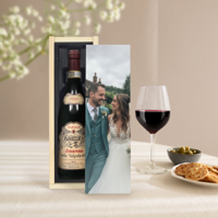 Wijn in bedrukte kist - Farina Amarone della Valpolicella Wijn in bedrukte kist - Farina Amarone della Valpolicella