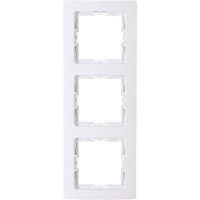 Kopp 308602007 Afdekking Frame 3-voudig HK05 Arctisch-wit 1 stuk(s)