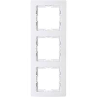 Kopp 308602007 Afdekking Frame 3-voudig HK05 Arctisch-wit 1 stuk(s)
