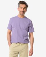 HEMA Heren T-shirt Relaxed Fit Paars (paars) - thumbnail