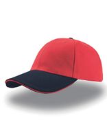Atlantis AT610 Liberty Sandwich Cap - Red/Navy/Red - One Size