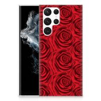 Samsung Galaxy S22 Ultra TPU Case Red Roses - thumbnail