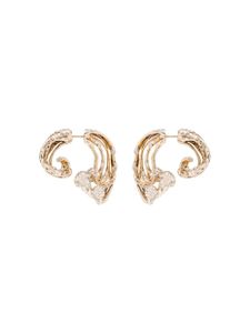 Bibi van der Velden boucles d'oreilles en or 18ct à diamants