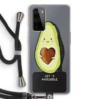 Avocuddle: OnePlus 9 Pro Transparant Hoesje met koord