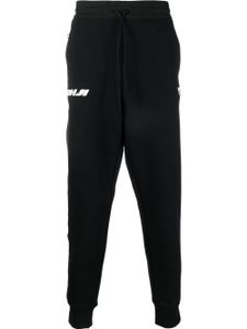 Y-3 pantalon de jogging à logo imprimé - Noir