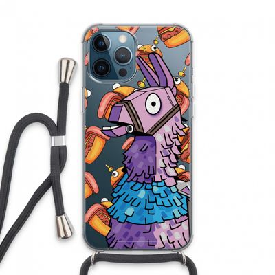 Loot Burger: iPhone 13 Pro Max Transparant Hoesje met koord