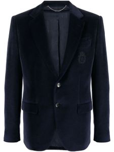 Billionaire blazer à simple boutonnage - Bleu