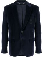 Billionaire blazer à simple boutonnage - Bleu