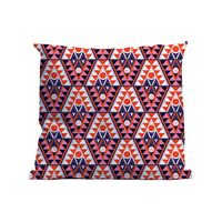 Kussen Art Deco Geo 50x30cm. 100% Cotton Hoes - thumbnail