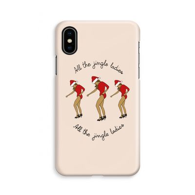 Jingle Ladies: iPhone X Volledig Geprint Hoesje
