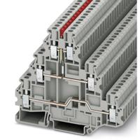 Phoenix Contact 3214288 Componentenserieklem 5.2 mm Schroeven Grijs 50 stuk(s)