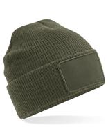 Beechfield CB540 Removable Patch Thinsulate™ Beanie - Military Green - One Size