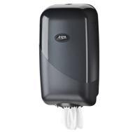 Poetspapierdispenser Pearl Line P17 klein zwart 431155