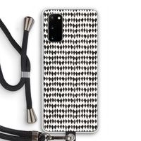 Crazy shapes: Samsung Galaxy S20 Transparant Hoesje met koord