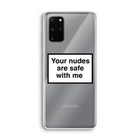 Safe with me: Samsung Galaxy S20 Plus Transparant Hoesje Safe with me: Samsung Galaxy S20 Plus Transparant Hoesje