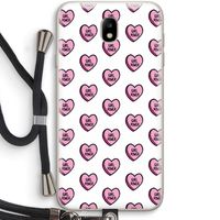 GIRL POWER: Samsung Galaxy J7 (2017) Transparant Hoesje met koord