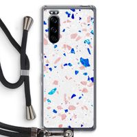 Terrazzo N°6: Sony Xperia 5 Transparant Hoesje met koord