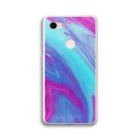 Zweverige regenboog: Google Pixel 3 XL Transparant Hoesje