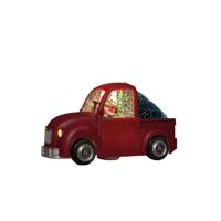 Lantaarn pick-up 22,5x14 cm rood - Annas collection