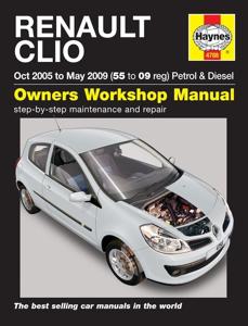 Haynes Werkplaatshandboek Renault Clio benzine & diesel (Okt 2005-Mei 2009) 4788