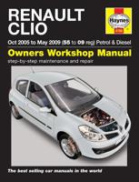 Haynes Werkplaatshandboek Renault Clio benzine & diesel (Okt 2005-Mei 2009) 4788