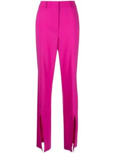 Giuseppe Di Morabito pantalon fendu à taille haute - Rose