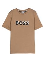 BOSS Kidswear t-shirt en coton à logo imprimé - Tons neutres - thumbnail