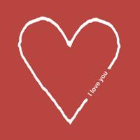Duni Servetten i love you 33x33 cm