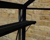Kweekschap Birdlip 48 / Burford 86, geintegreerd, zwart - Royal well