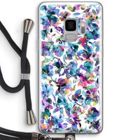 Hibiscus Flowers: Samsung Galaxy S9 Transparant Hoesje met koord