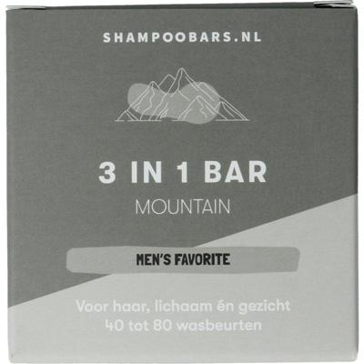 Shampoobars 3 in 1 bar mountain
