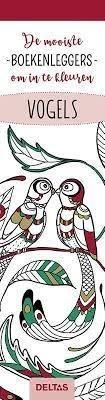 De mooiste boekenleggers om in te kleuren - vogels