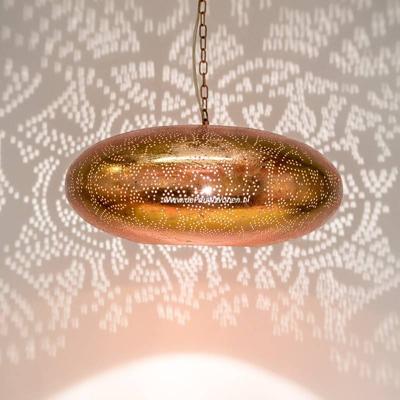 Hanglamp Ameera koper elipse