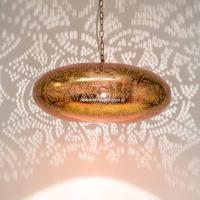 Hanglamp Ameera koper elipse