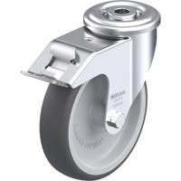 Blickle LER-PATH 125G-FI Zwenkwiel met rem Wieldiameter: 125 mm Draagvermogen (max.): 150 kg 1 stuk(s)