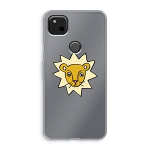 Kleine leeuw: Google Pixel 4a Transparant Hoesje